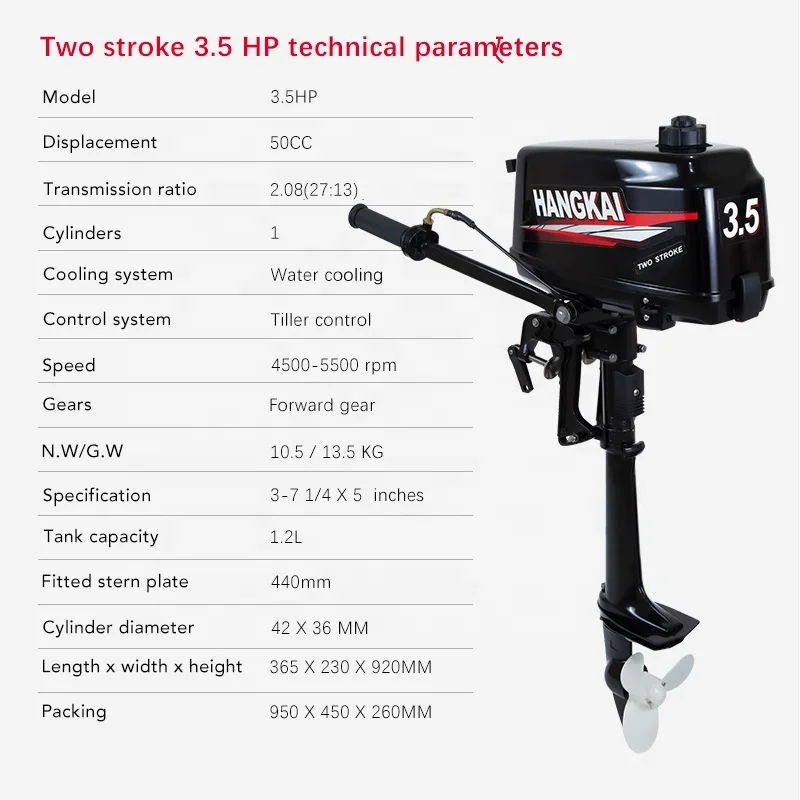 Bootsmotoren Außenborder 3,5 P – Fishing Boat Trolling Motor Bewertung und Preis